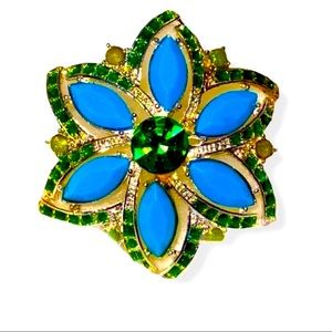 VTG Flower Brooch